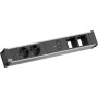 Bachmann CONI Steckdosenleiste 2x CEE7/3 1x USB-C/C 100W 2x CM schwarz L0,2m (BM0023764)
