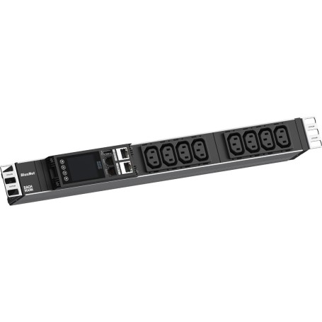 BACHMANN BN ESSENTIAL Metered 19\" 8xC13, L2,0m CEE7/7 (BM0023691)