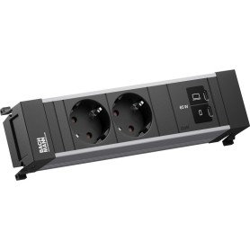 BACHMANN POWER FRAME 2xCEE7/3, 1xUSB C/C 65W L0,2m (BM0022846)