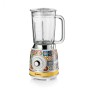 Ariete 583 Frullatore Positano con tazza in vetro da 1,5 Litri, 4 Lame in Acciaio Inox, 4 Velocità + Pulse,1000 Watt (0583PO)