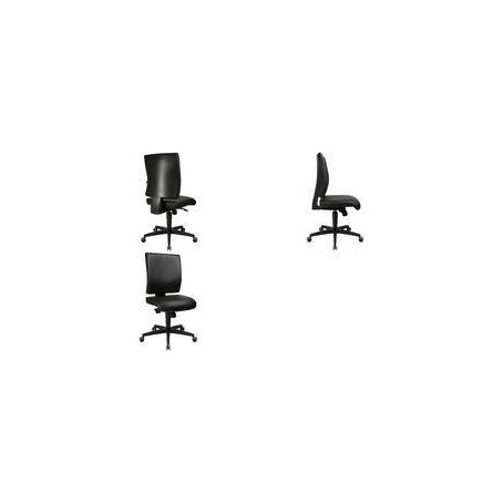 Topstar Drehstuhl LIGHTSTAR, Bezug Kunstleder, schwarz (LSH1000D10H)
