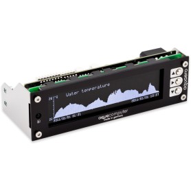 Aqua Computer aquaero 6 PRO controller della velocità della ventola 12 canali LCD Nero (53253)