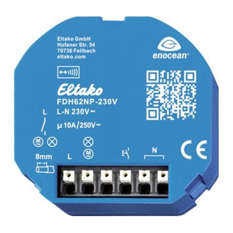 Eltako FDH62NP-230V+FTKB-rw Funk Schaltaktor (30100036)