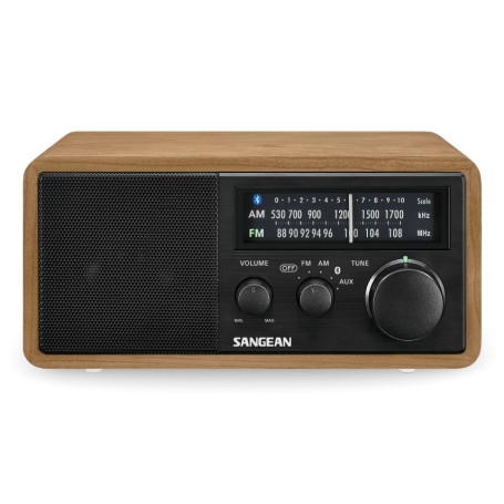 Sangean WR-11BT+ Personale Analogico Nero, Legno (A500443)