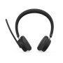 Lenovo 6550 Auricolare Wireless A Padiglione Ufficio USB tipo-C Bluetooth Nero (4XD1S19778)