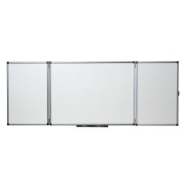 Nobo Lavagna bianca magnetica smalt. 2000x1500mm Trittico(chiusa) (AE6329)