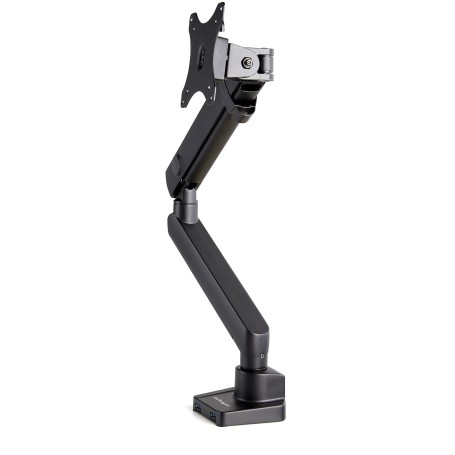 StarTech.com ARMSLIM2USB3 supporto da tavolo per Tv a schermo piatto 86,4 cm (34") Morsa Nero (ARMSLIM2USB3)