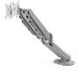 StarTech.com ARMSLIMDUOS supporto da tavolo per Tv a schermo piatto 81,3 cm (32") Morsa Argento (ARMSLIMDUOS)