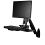 StarTech.com Stazione di Lavoro Sit Stand montabile a Parete - Single Monitor (WALLSTS1)