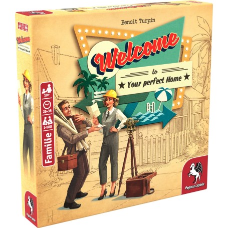 Pegasus Spiele 317320 gioco da tavolo Welcome To 35 min Gioco di ruolo (53152G)