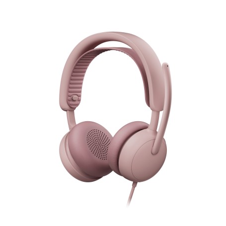 Logitech 981-001616 cuffia e auricolare Cablato A Padiglione Musica e Chiamate USB Type-C / USB Type-A Rosa