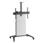 Hagor 8280 Supporto per display espositivi 2,18 m (86") Nero, Bianco