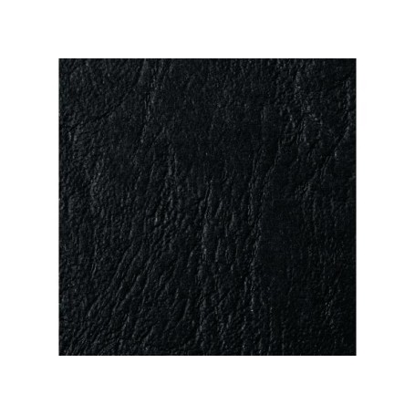 GBC Copertine rilegatura LeatherGrain A5 250 gsm nere (100) (4400017)