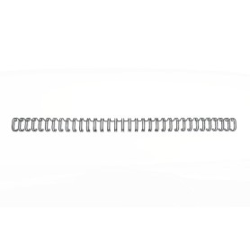 GBC Spirali metalliche WireBind nere 5 mm (100) (47900E)