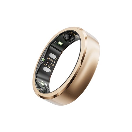RingConn Gen 3 No Anello intelligente con activity tracker IP68 Oro, Acciaio spazzolato (125010802)