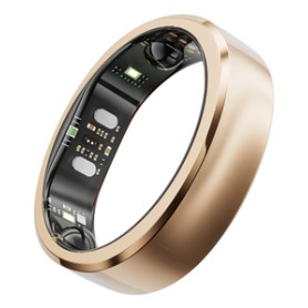 RingConn Gen 3 No Anello intelligente con activity tracker IP68 Oro, Acciaio spazzolato (125010602)