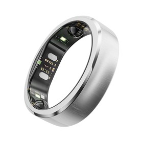RingConn Gen 3 No Anello intelligente con activity tracker IP68 Argento, Acciaio spazzolato (125010901)