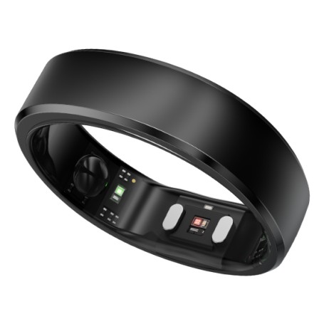 RingConn Gen 2 No Anello intelligente con activity tracker IP68 Nero (RCA-01-BK-10)
