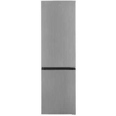 Frigorifero-congelatore Exquisit KGC265-70-040D, larghezza 54,5 cm, 262 L, effetto acciaio inox