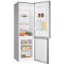 Frigorifero-congelatore Exquisit KGC265-70-040D, larghezza 54,5 cm, 262 L, effetto acciaio inox