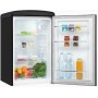 Frigorifero retrò a libera installazione Exquisit RKS120-VH-160C, larghezza 54,5 cm, 122 L, nero opaco.