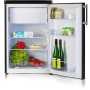 Frigorifero a libera installazione DOMO DO939K, 108 L, larghezza 55 cm, nero opaco