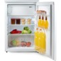 DOMO DO91127 Frigorifero con scomparto congelatore, larghezza 55,3 cm, 113 L, LED, bianco