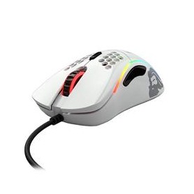 Glorious Gaming Model D mouse Mano destra USB tipo A Ottico 12000 DPI (GD-GWHITE)