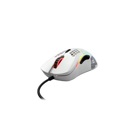 Glorious Gaming Model D mouse Mano destra USB tipo A Ottico 12000 DPI (GD-GWHITE)
