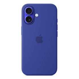 Apple Custodia MagSafe in silicone per iPhone 16 - Blu oltremare (MYY63ZM/A)