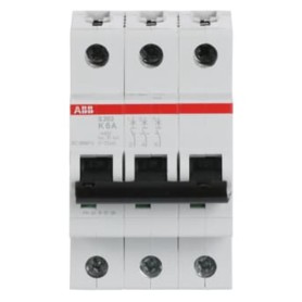 ABB S203-K6 interruttore automatico Interruttore in miniatura 3 (2CDS253001R0377)