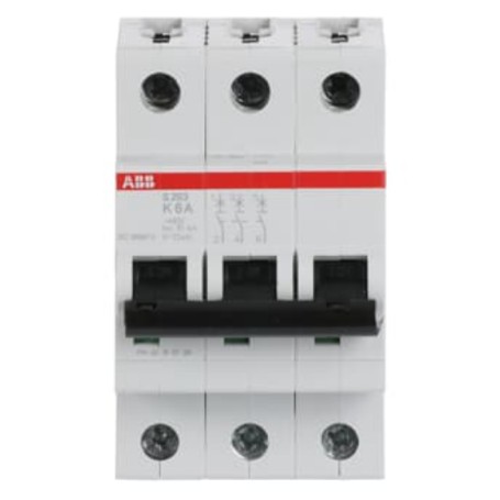 ABB S203-K6 interruttore automatico Interruttore in miniatura 3 (2CDS253001R0377)