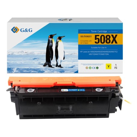 G&G 14345 cartuccia toner 1 pz Compatibile Giallo (8H362X-G)