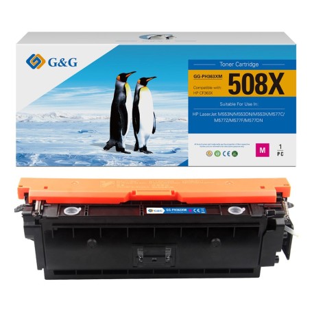 G&G 14346 cartuccia toner 1 pz Compatibile Magenta (8H363X-G)
