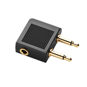 Jabra 14101-43 adattatore per inversione del genere dei cavi 2x 3.5 mm 3,5 mm Nero (14101-43)