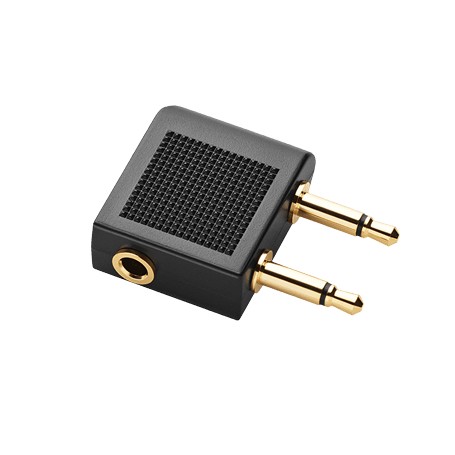 Jabra 14101-43 adattatore per inversione del genere dei cavi 2x 3.5 mm 3,5 mm Nero (14101-43)