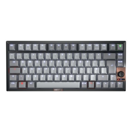 CHERRY KW 300W MX tastiera Casa USB + Bluetooth QWERTY Inglese UK Nero, Rame, Grigio (G80-3961HHAGB-2)