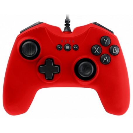 NACON GC-100XF Nero, Rosso USB Gamepad Analogico/Digitale PC (PCGC-100RED)