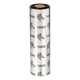 Zebra 1600 Wax nastro termico 450 m Nero (01600BK08345)