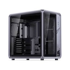 Jonsbo X400 PC-Gehäuse, Midi-Tower, ATX, Tempered Glass - grau (X400 GRAY)