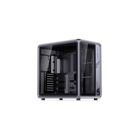 Jonsbo X400 PC-Gehäuse, Midi-Tower, ATX, Tempered Glass - grau (X400 GRAY)