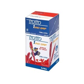 Tratto 1 Grip Rosso 50 pz (822202)
