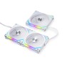 Lian Li Uni Fan SL V2 Case per computer Ventilatore 12 cm Bianco 3 pz (UF-SL120V2-3W)