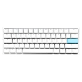 Ducky DKON2061ST tastiera Gaming USB QWERTY US International Bianco (DKON2061ST-KUSPDWWTK2)