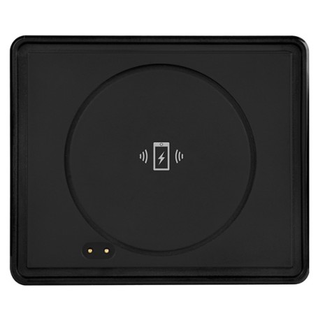 Silverstone QIB052 batteria portatile Ioni di Litio 5200 mAh Carica wireless Nero (SST-QIB052)