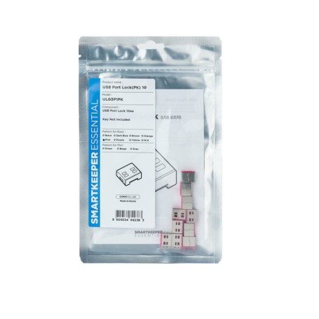 Smartkeeper UL03P1PK clip sicura Bloccaporte USB tipo A Rosa 1 pz