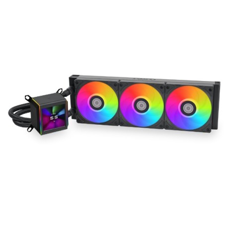 Lian Li GA II LCD Processore Kit di raffreddamento a liquido 36 cm Nero 1 pz (GA2ALCD36B)
