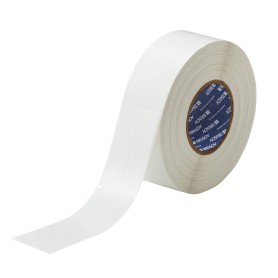 Brady THT-139-461-2 etichetta per stampante Trasparente, Bianco Etichetta per stampante autoadesiva (062371)