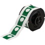 Brady B30EP-168-593-GN etichetta per stampante Verde Etichetta per stampante autoadesiva (118064)