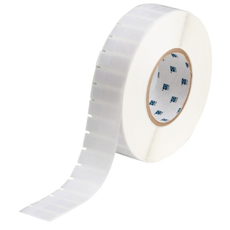Brady THT-61-427-5 etichetta per stampante Trasparente, Bianco Etichetta per stampante autoadesiva (030535)